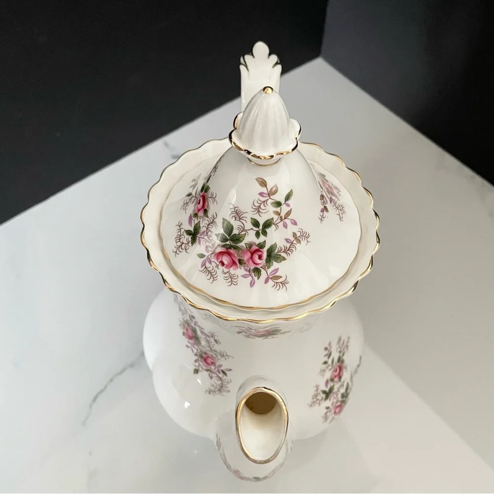 Lavender Rose Coffee Pot by Royal Albert